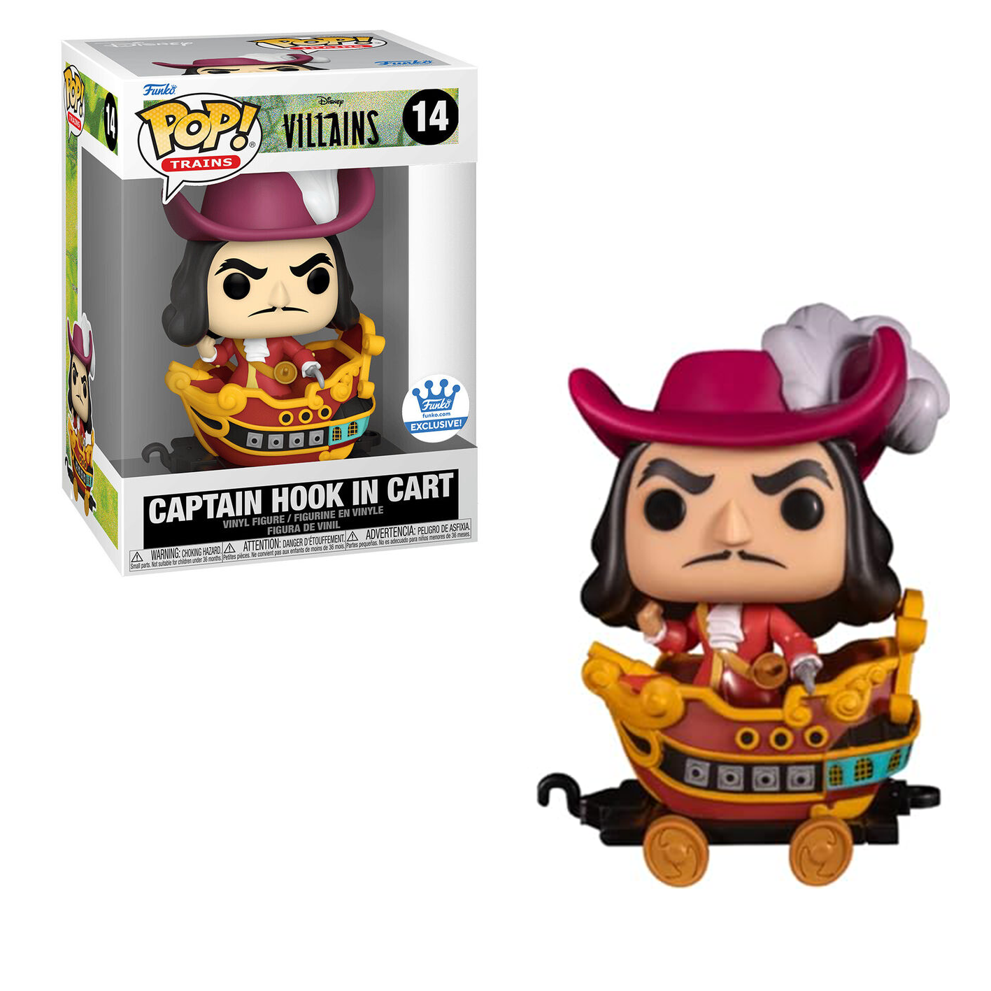 Funko Pop Captain Hook In Cart #14