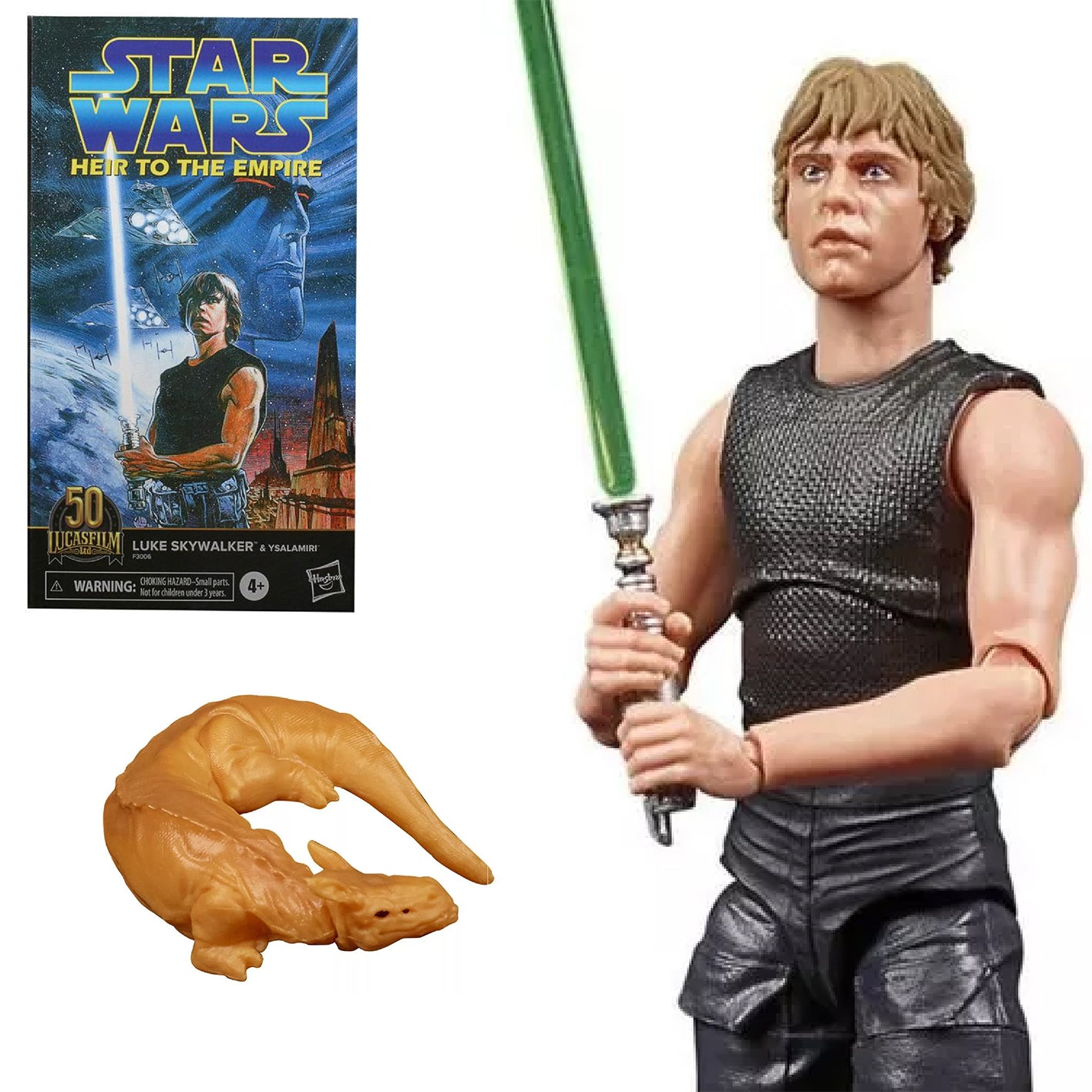 Luke Skywalker & Ysalamiri (Heir to the Empire), Star Wars: The Black Series, 6 pulgadas