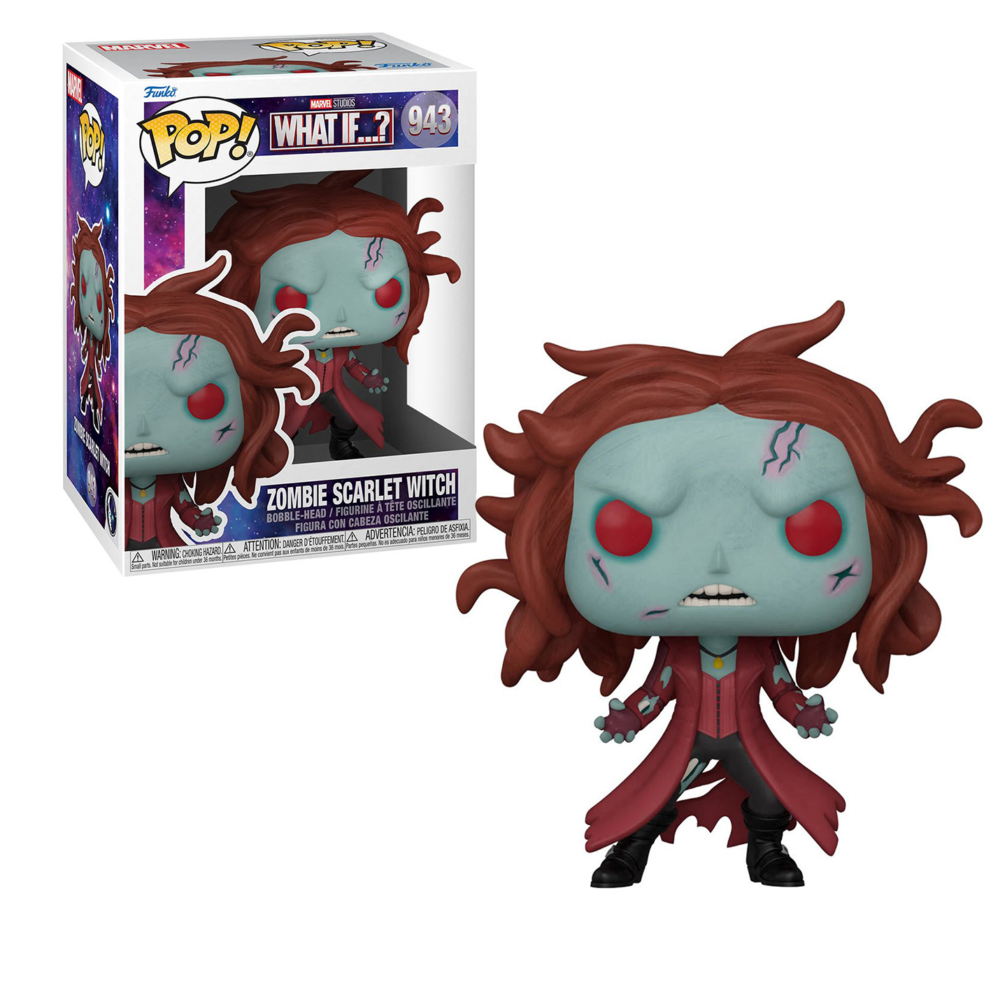 Funko Pop Zombie Scarlet Witch #943