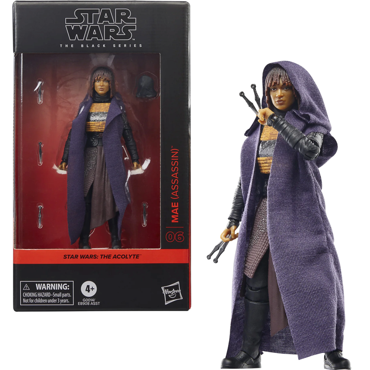 PREVENTA - Mae (Assassin) Figure, Star Wars The Black Series, Precio Final $629
