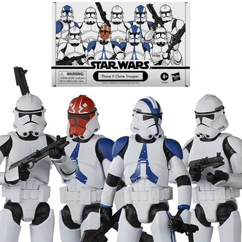 PREVENTA - Phase II Clone Trooper, Star Wars The Vintage Collection, Precio Final $1649