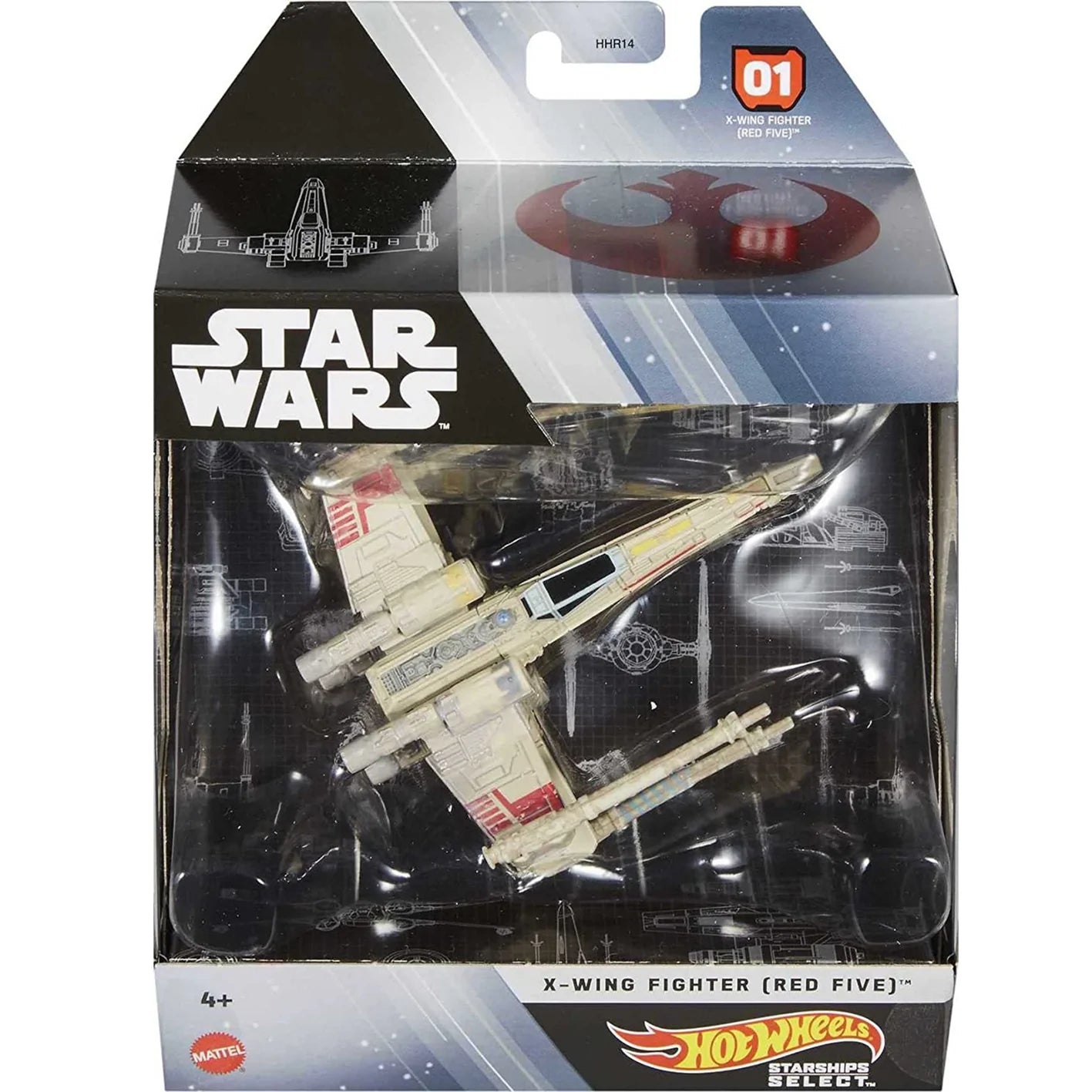 X-Wing Fighter (Red Five), Hot Wheels Starships Select
