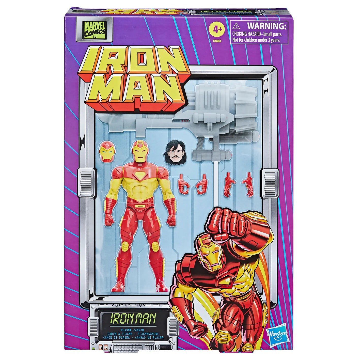 Iron Man Plasma Cannon Marvel Legends Retro Collection