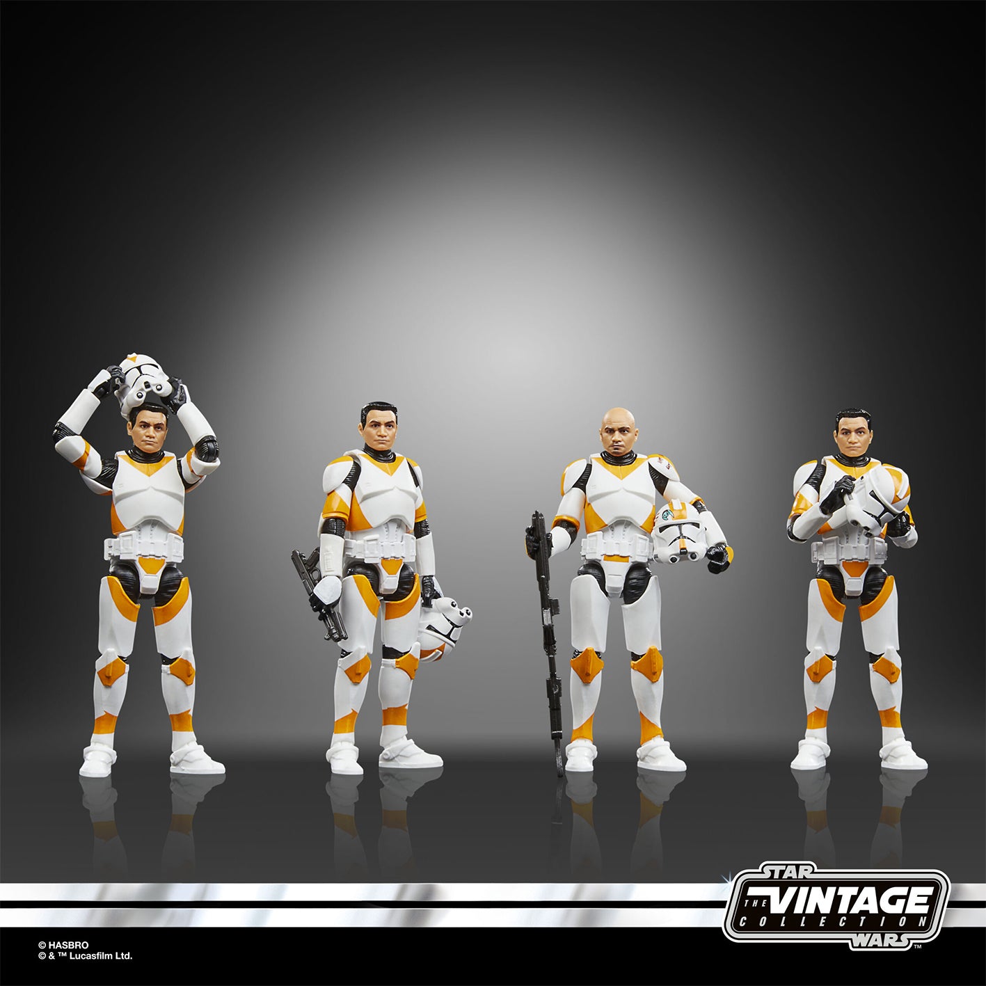 PREVENTA - Phase II Clone Troopers (212th) 4-pack Star Wars The Vintage Collection, Precio Final $1599